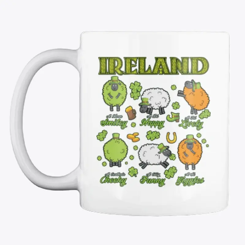 Ireland Farmer Sheep St Patrick Day